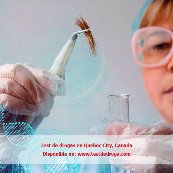 Test de drogas con cabello en Quebec City, Canada